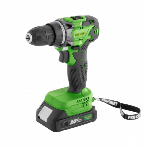 Aku vrtací šroubovák Procraft PA20BL | PA20BL
